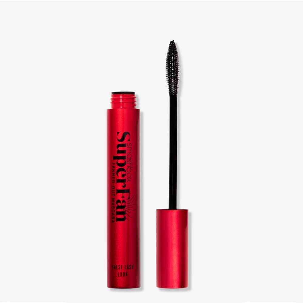 BRAND NEW Smashbox SuperFan Lash Lengthening Black Mascara Fanned Out Volume